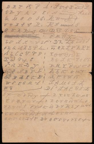  Syllabary chart and short text 