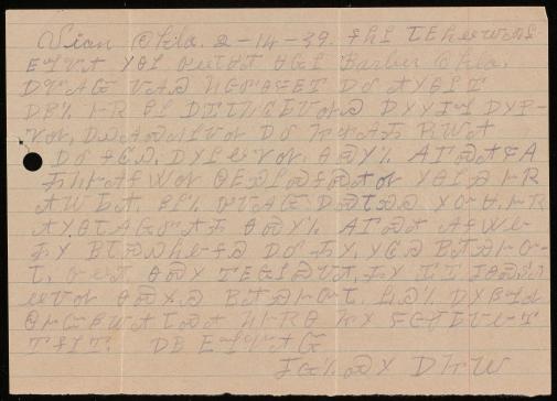  Letter 