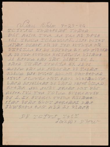 Letter 