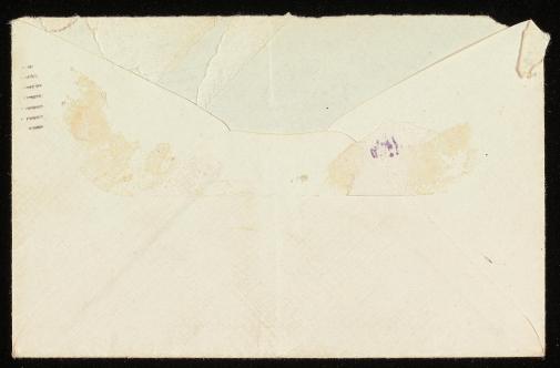 envelope verso