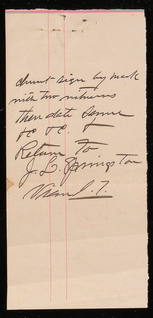  Letter to Theodore Roosevelt 